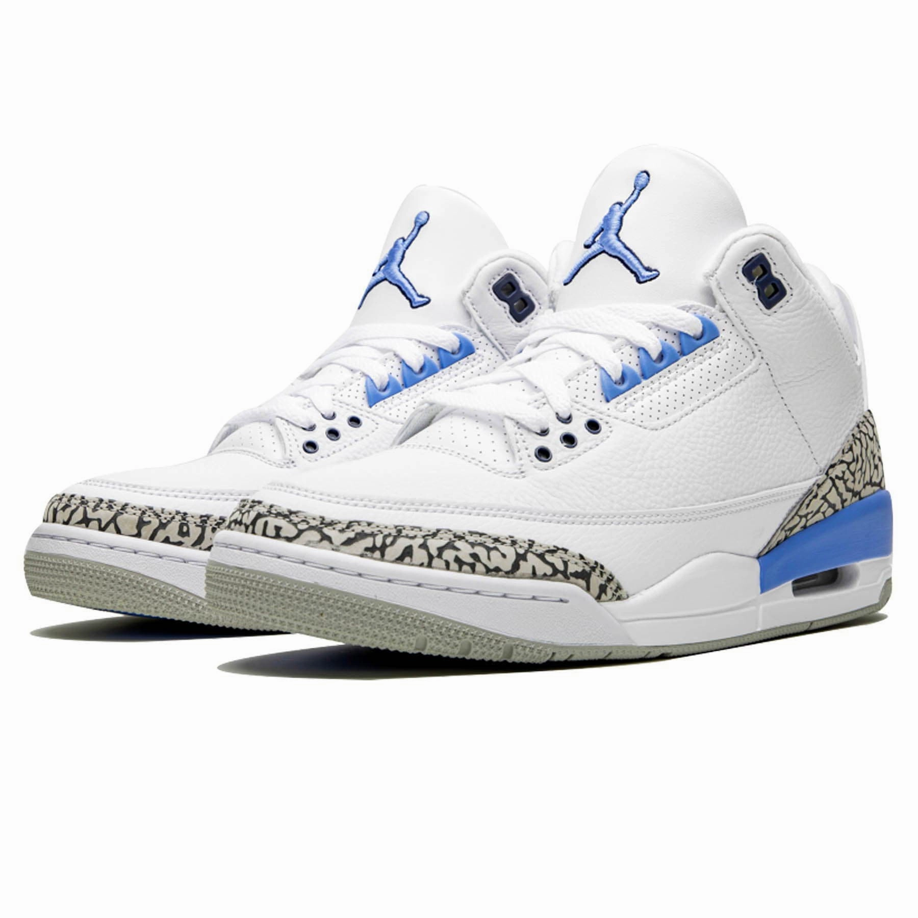 Air Jordan 3 Retro 'UNC' All-day support retro kicks