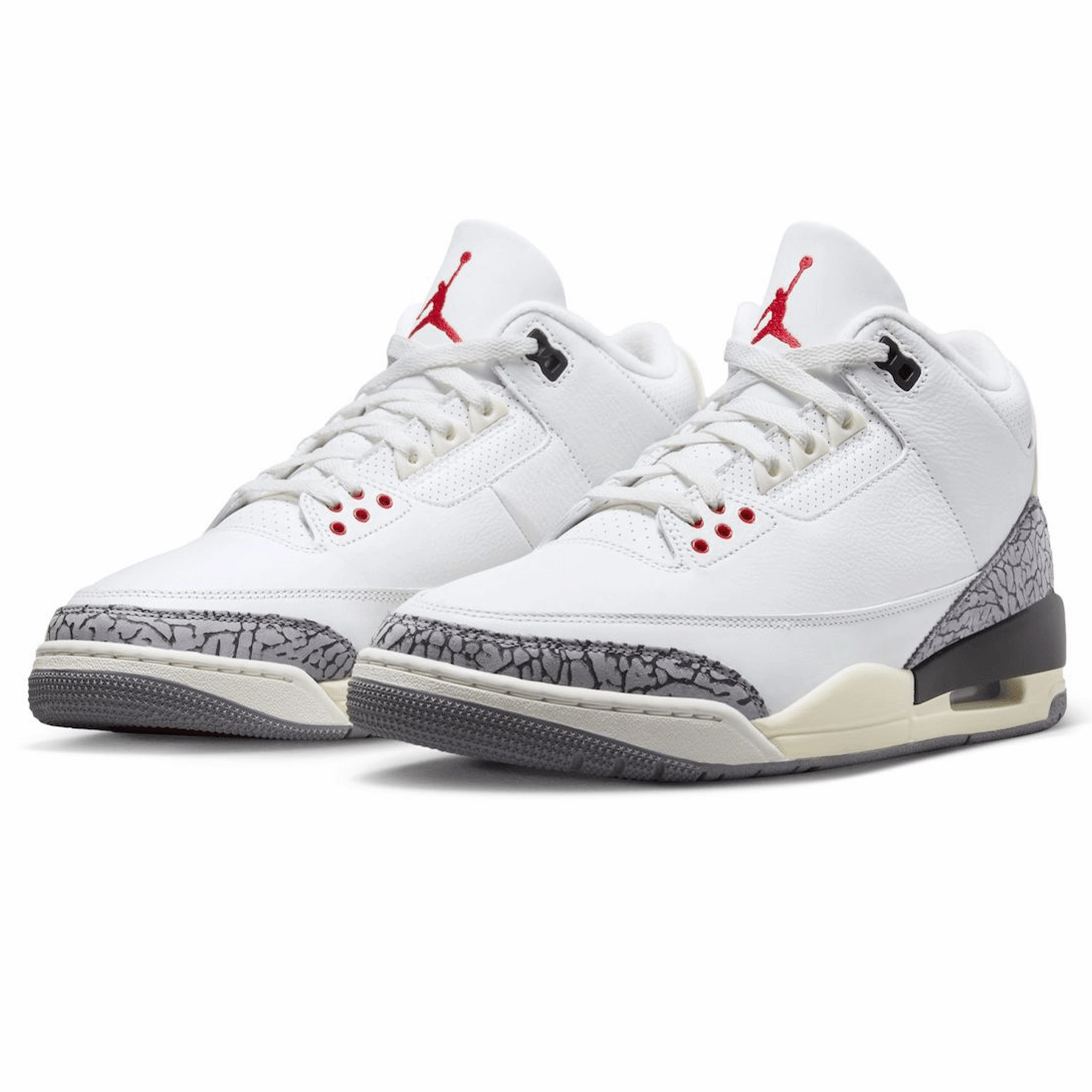 Air Jordan 3 Retro 'White Cement Reimagined' All-day support retro kicks