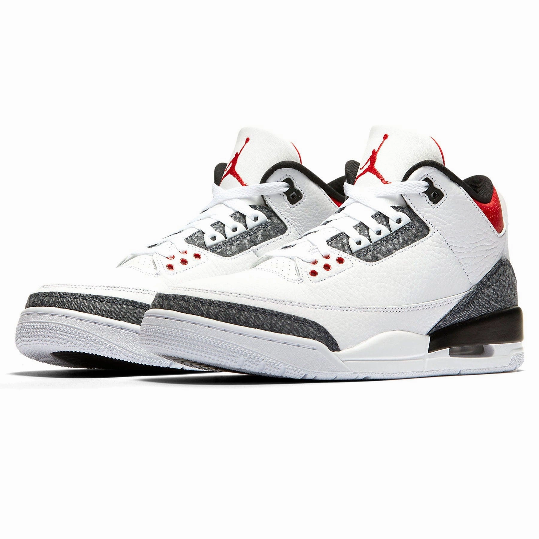 Air Jordan 3 Retro Denim SE 'Fire Red' All-day support retro kicks