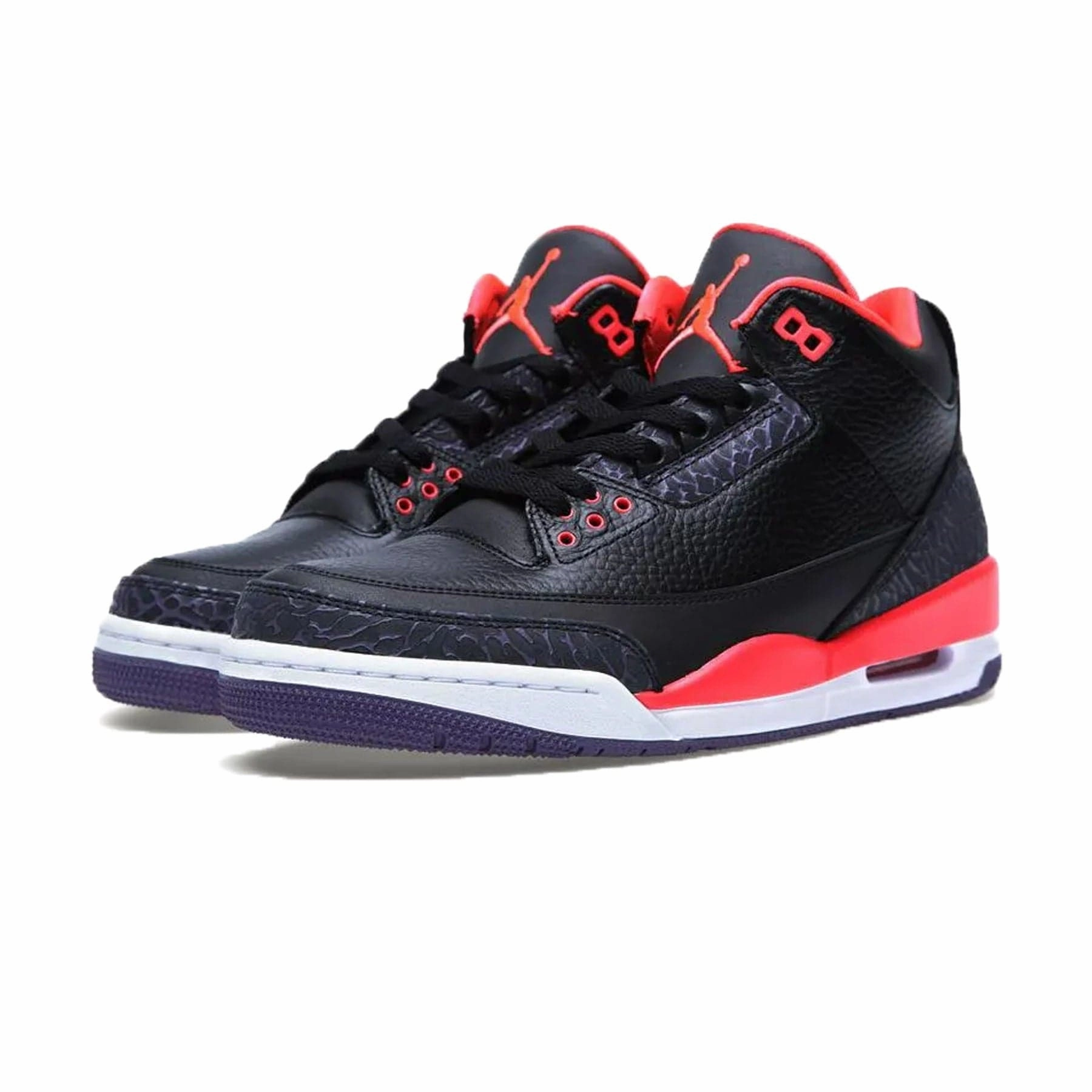Air Jordan 3 Retro GS 'Crimson' All-day support retro kicks