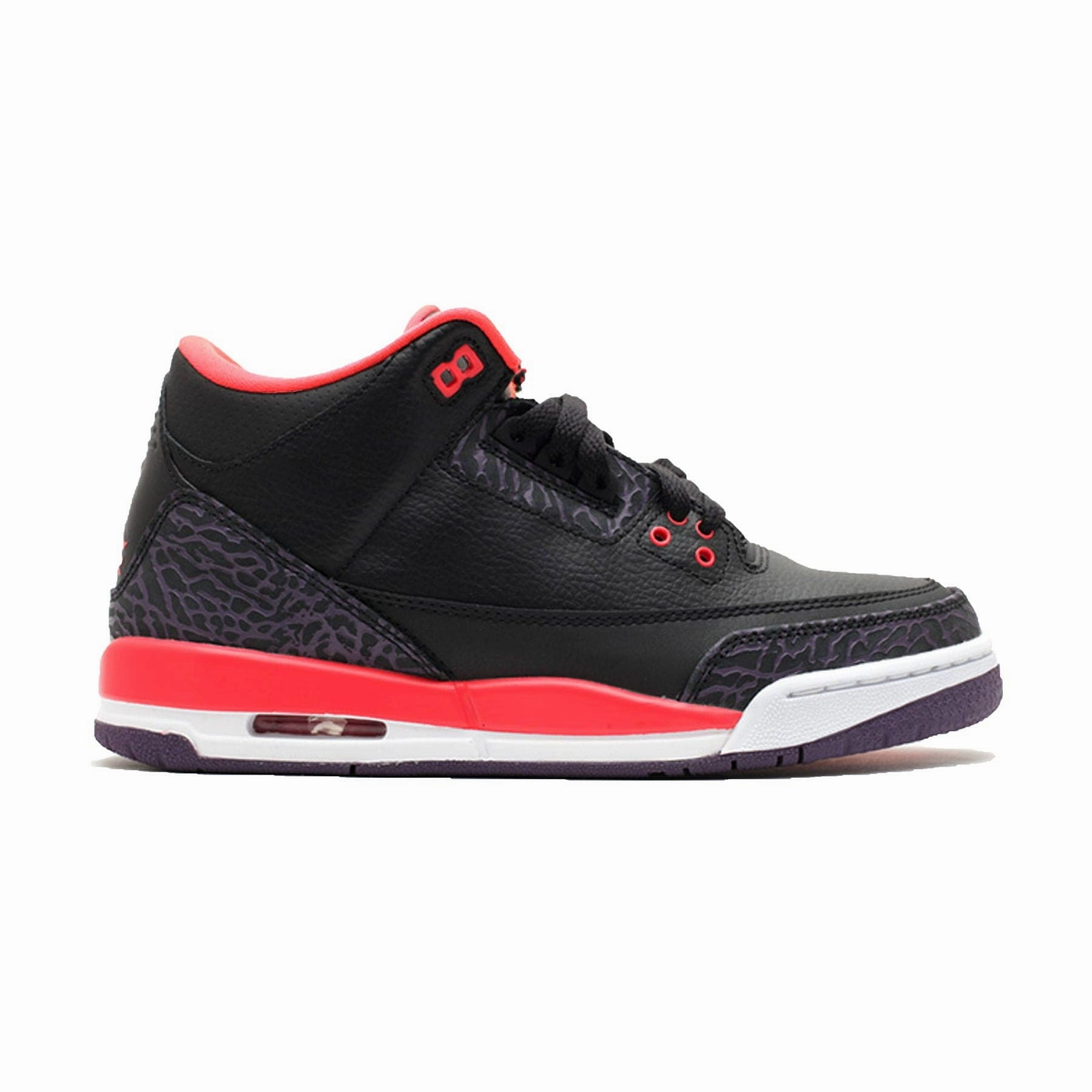 Air Jordan 3 Retro GS 'Crimson' All-day support retro kicks