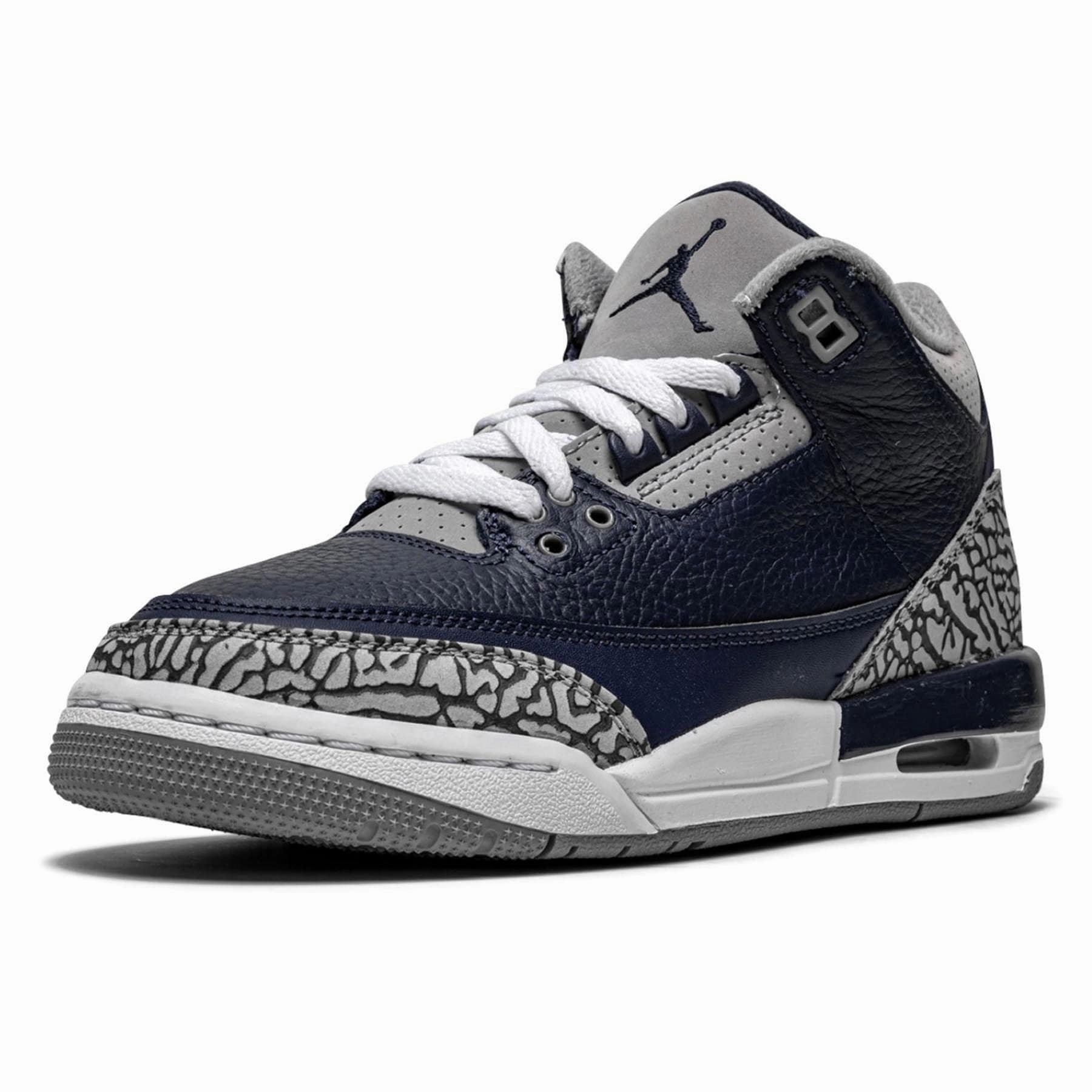 Air Jordan 3 Retro GS 'Georgetown' All-day support retro kicks