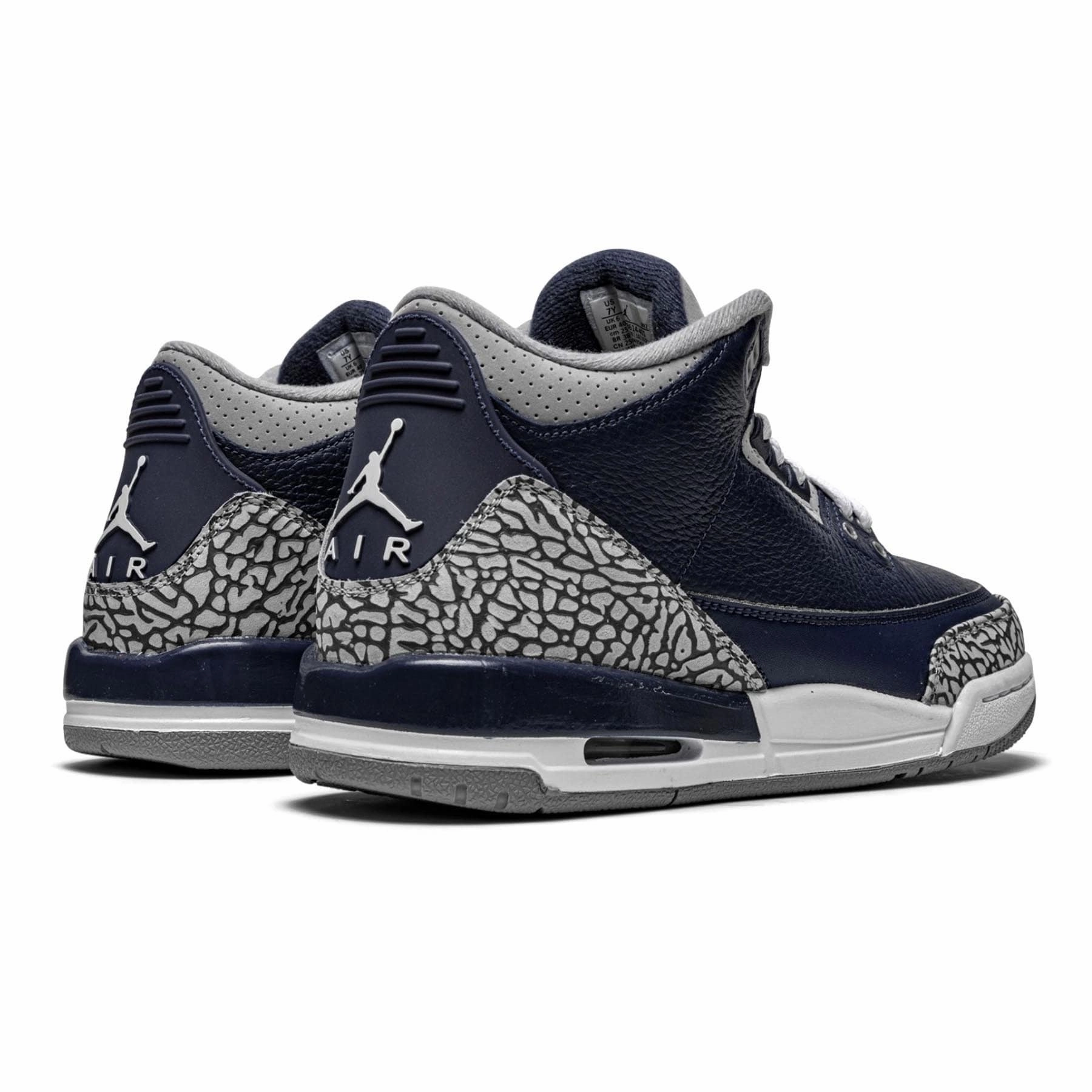 Air Jordan 3 Retro GS 'Georgetown' All-day support retro kicks