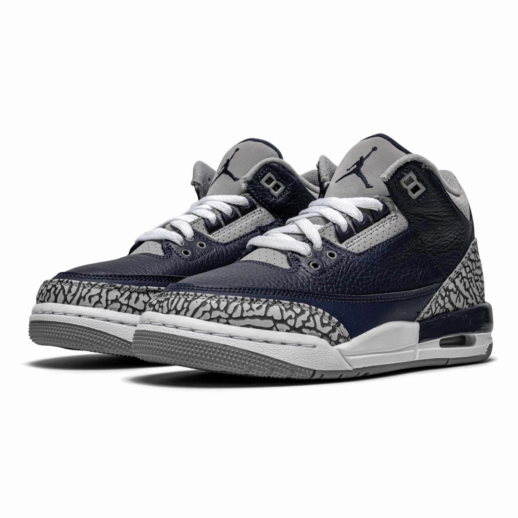 Air Jordan 3 Retro GS 'Georgetown' All-day support retro kicks