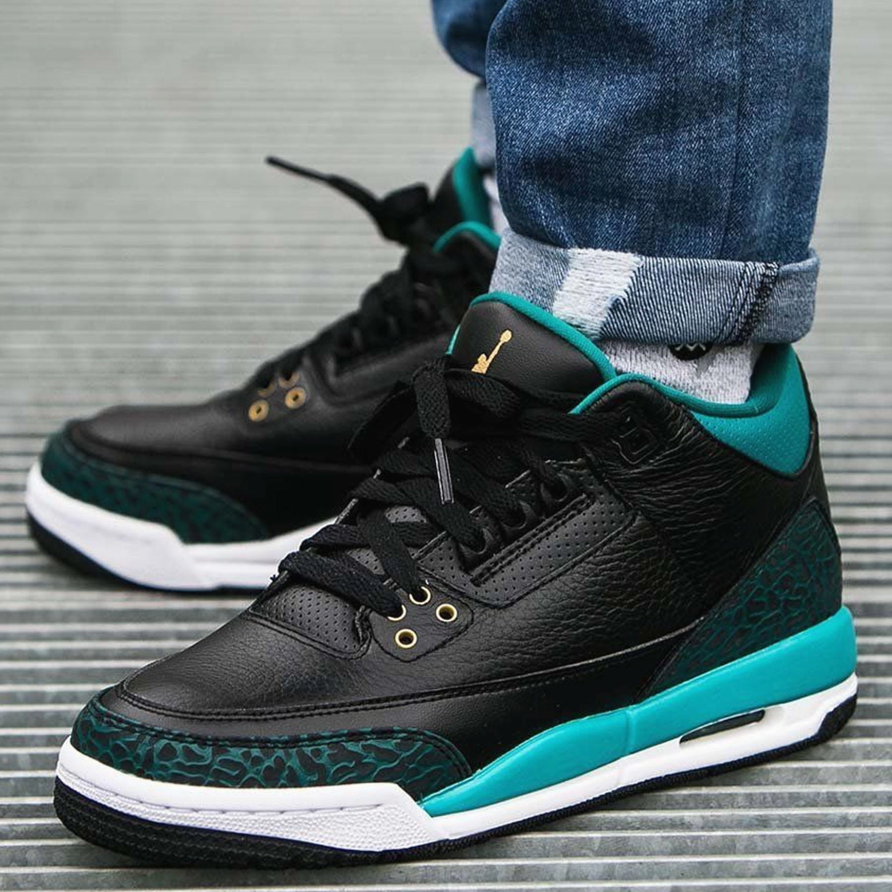 Air Jordan 3 Retro GS 'Rio Teal' All-day support retro kicks