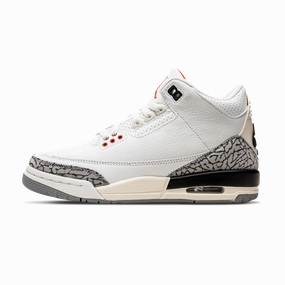 Air Jordan 3 Retro GS 'White Cement Reimagined' Air Jordan 3 street-ready sneakers