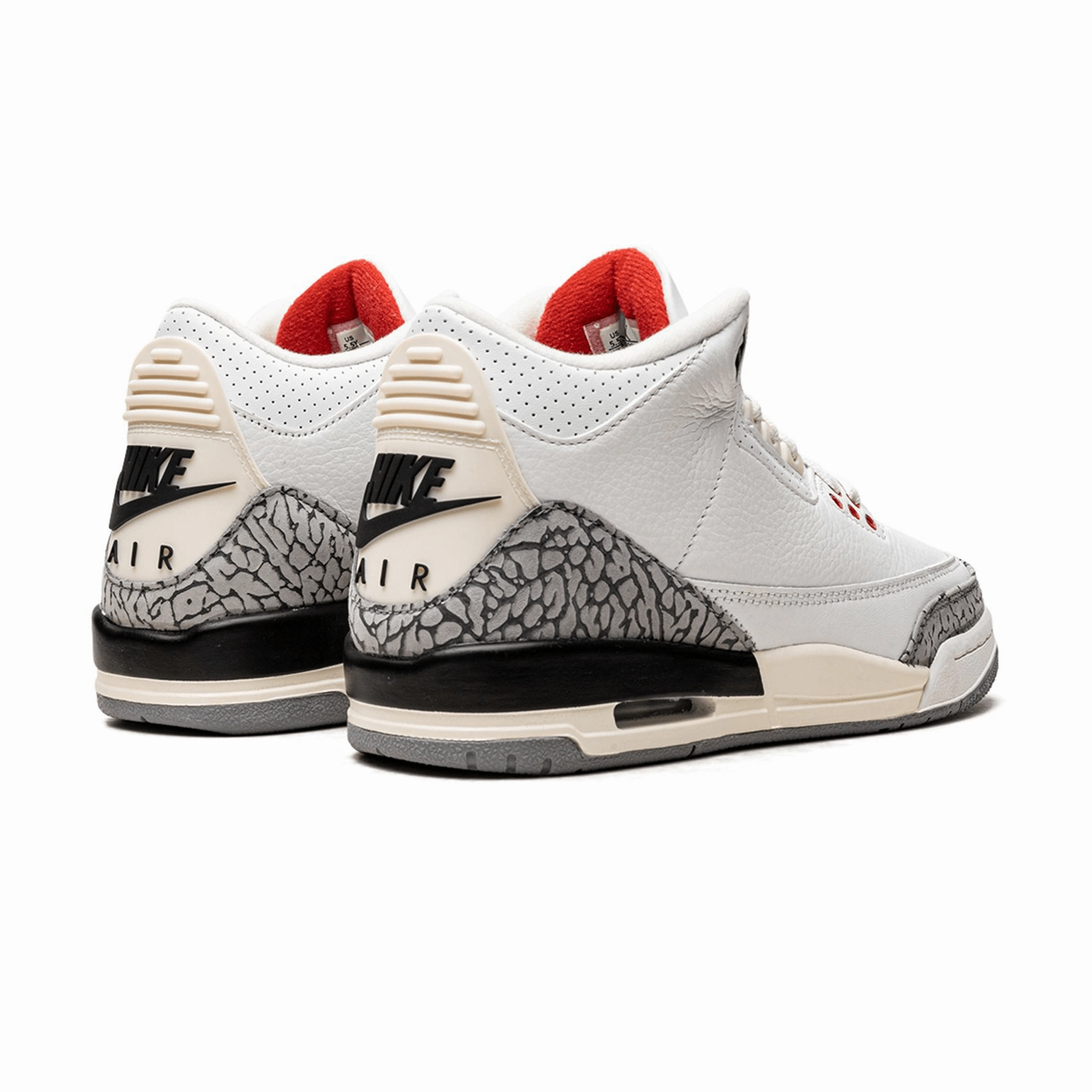Air Jordan 3 Retro GS 'White Cement Reimagined' All-day support retro kicks