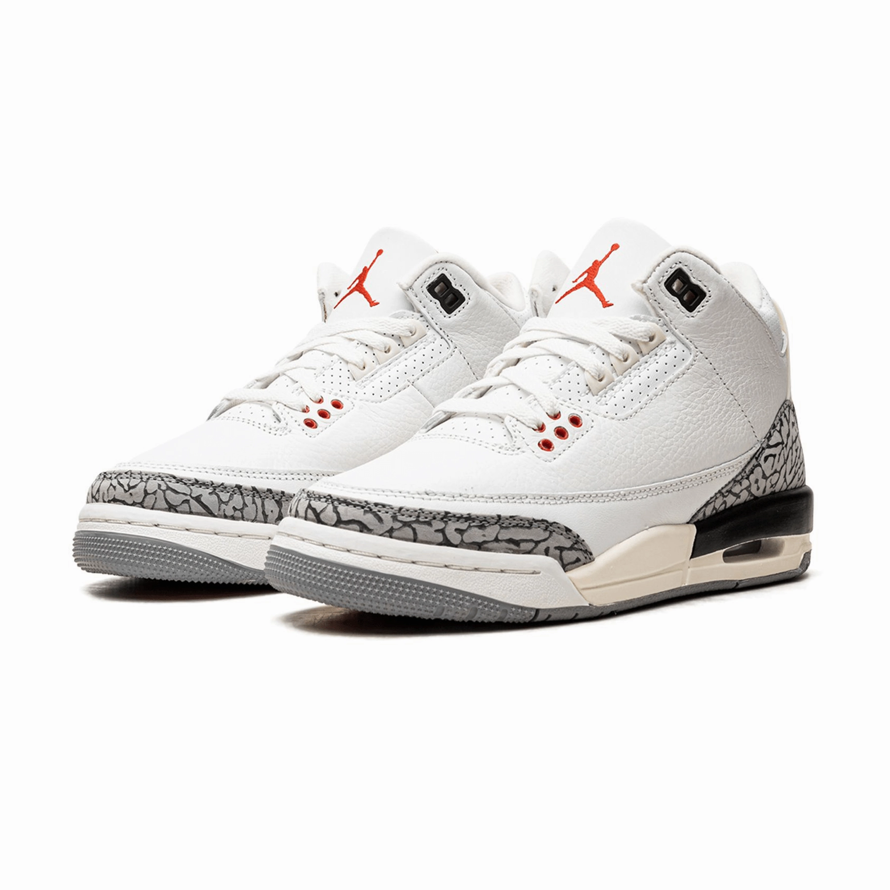 Air Jordan 3 Retro GS 'White Cement Reimagined' All-day support retro kicks