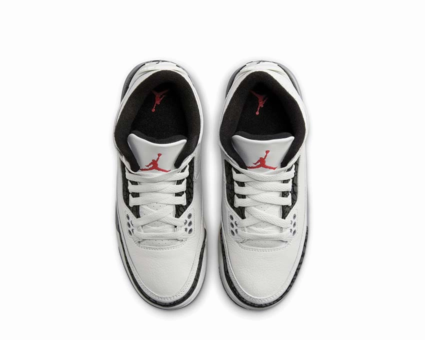 Air Jordan 3 Retro GS "Cement Grey" Smooth leather everyday shoes