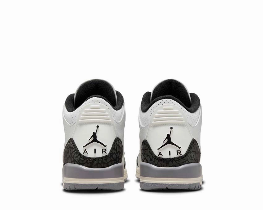 Air Jordan 3 Retro GS "Cement Grey" Smooth leather everyday shoes