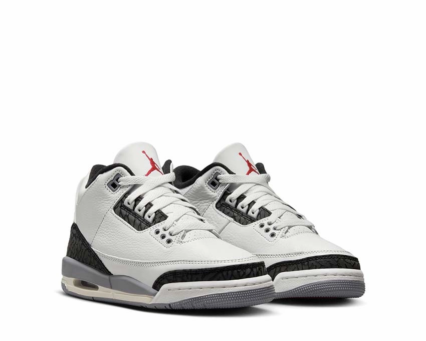 Air Jordan 3 Retro GS "Cement Grey" Womens performance trainers