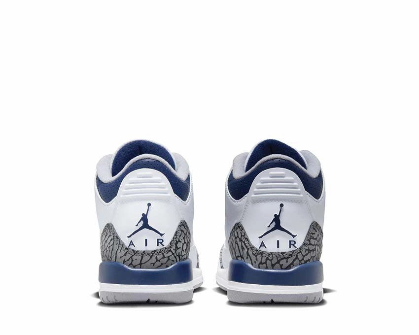 Air Jordan 3 Retro GS Smooth leather everyday shoes
