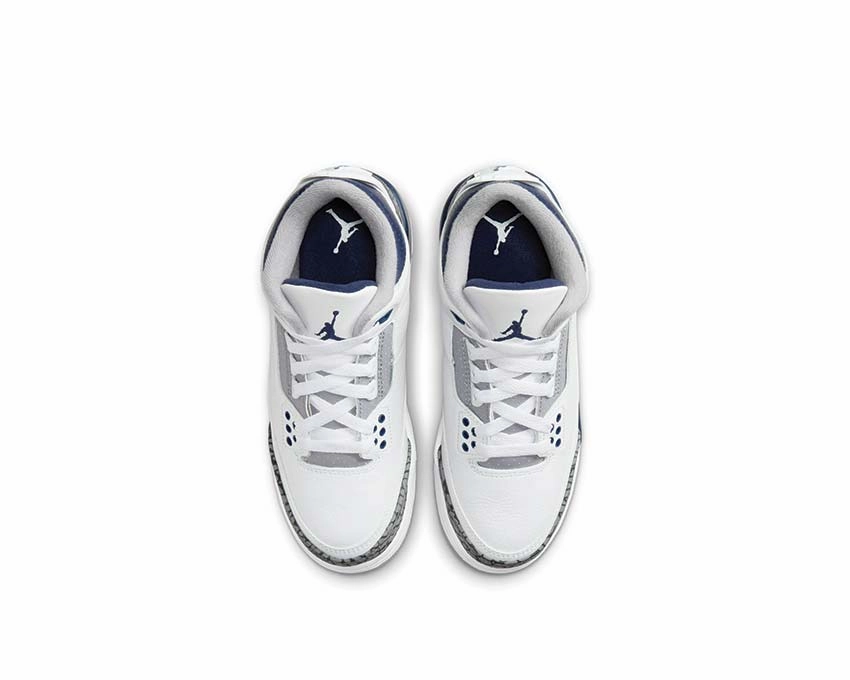 Air Jordan 3 Retro GS Smooth leather everyday shoes