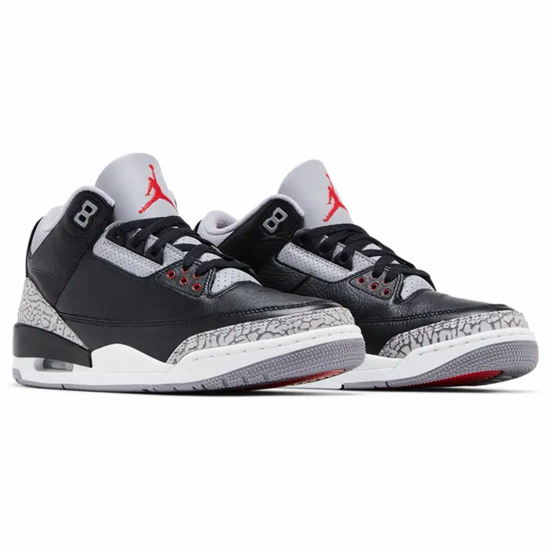 Air Jordan 3 Retro OG 'Black Cement' 2024 All-day support retro kicks