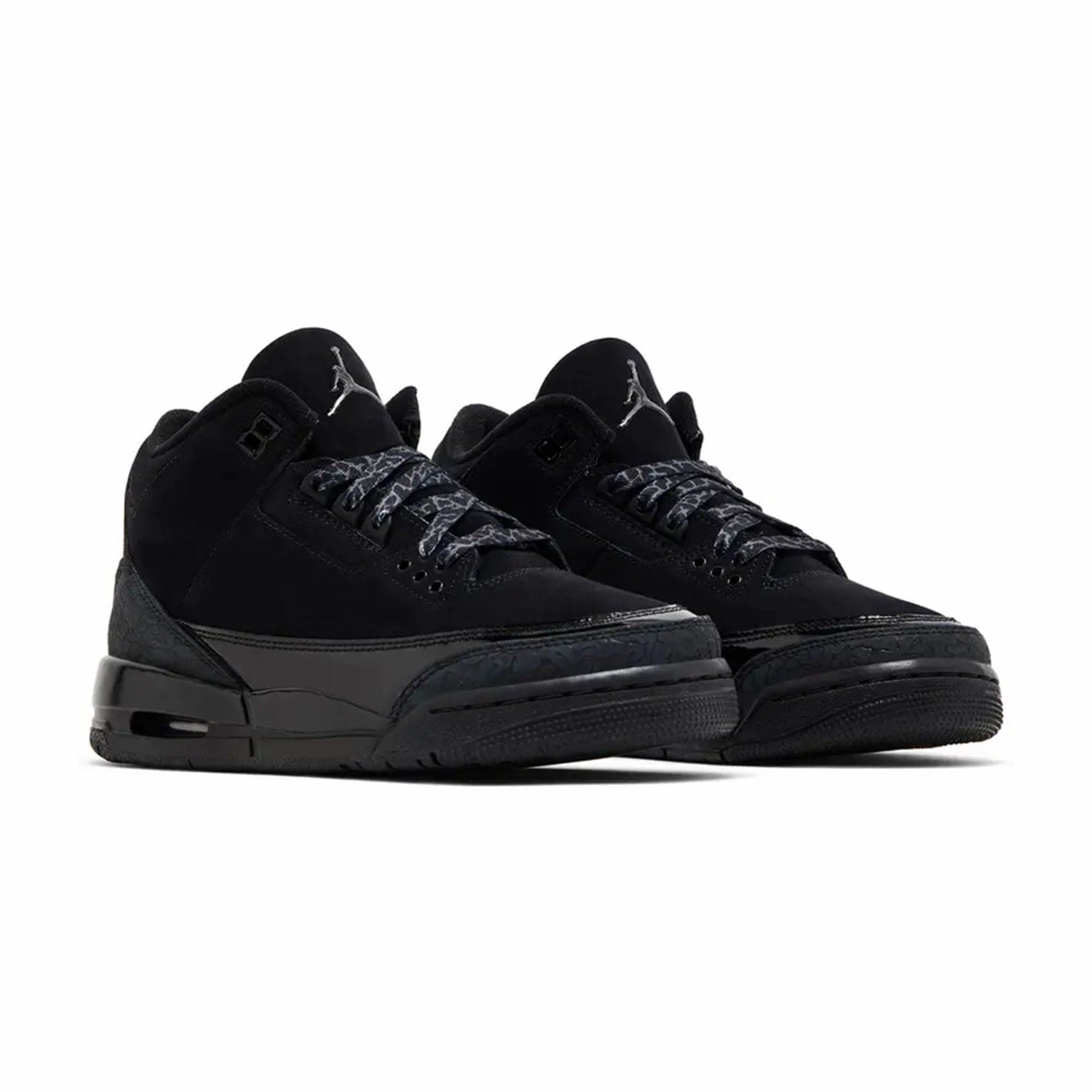 Air Jordan 3 Retro OG GS 'Black Cat' 2025 All-day support retro kicks