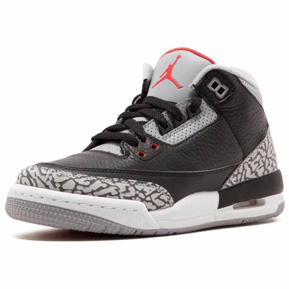 Air Jordan 3 Retro OG GS 'Black Cement' 2018 All-day support retro kicks