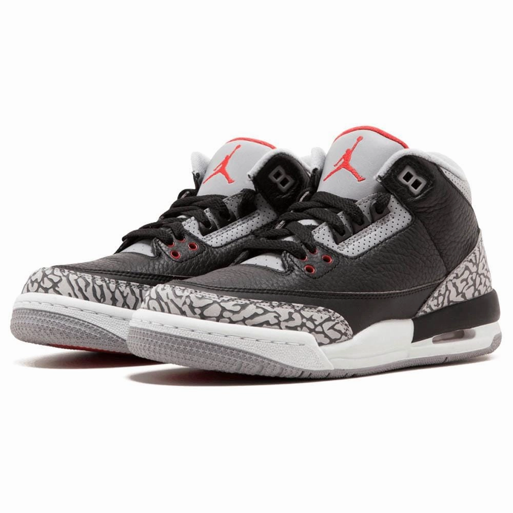 Air Jordan 3 Retro OG GS 'Black Cement' 2018 All-day support retro kicks