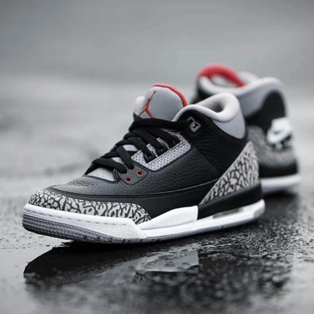Air Jordan 3 Retro OG GS 'Black Cement' 2018 All-day support retro kicks