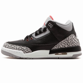 Air Jordan 3 Retro OG GS 'Black Cement' 2018 Air Jordan 3 street-ready sneakers