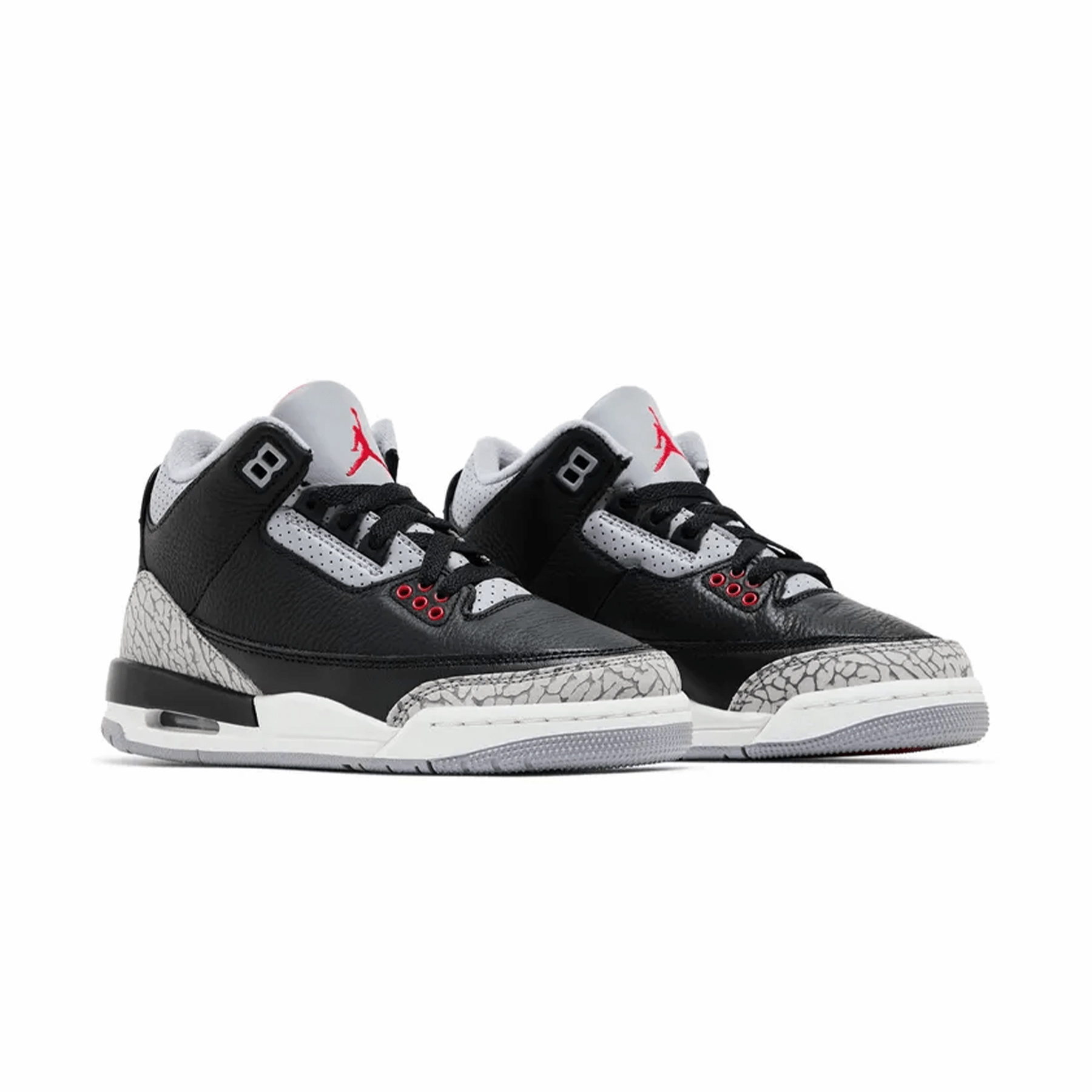 Air Jordan 3 Retro OG GS 'Black Cement' 2024 All-day support retro kicks