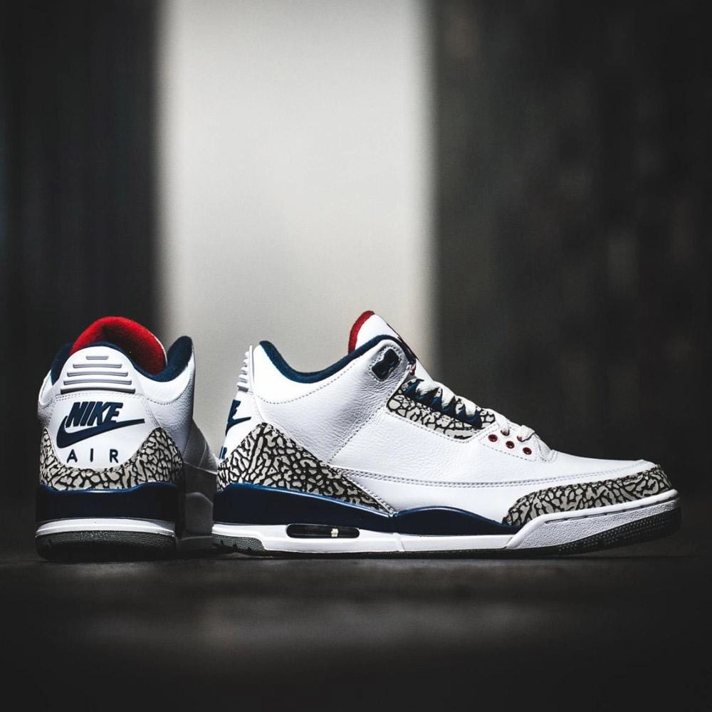 Air Jordan 3 Retro OG True Blue All-day support retro kicks