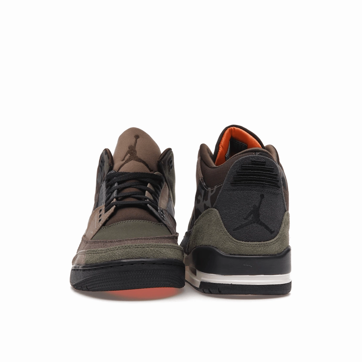 Air Jordan 3 Retro Patchwork Camo High-cut throwback trainers