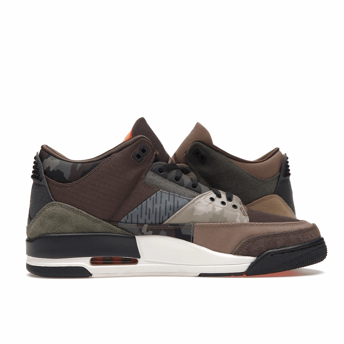 Air Jordan 3 Retro Patchwork Camo Legendary throwback silhouettes