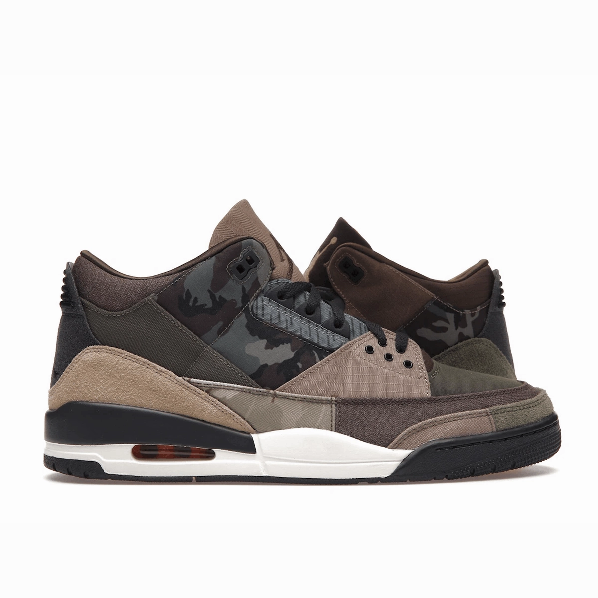 Air Jordan 3 Retro Patchwork Camo Jordan 3 iconic throwback sneakers