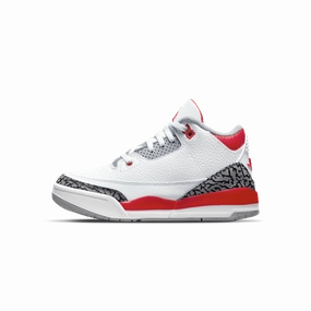 Air Jordan 3 Retro PS 'Fire Red' 2022 Air Jordan 3 street-ready sneakers