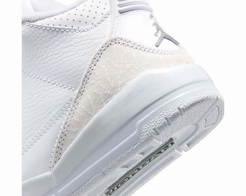 Air Jordan 3 Retro PS "Pure Money" Smooth leather everyday shoes