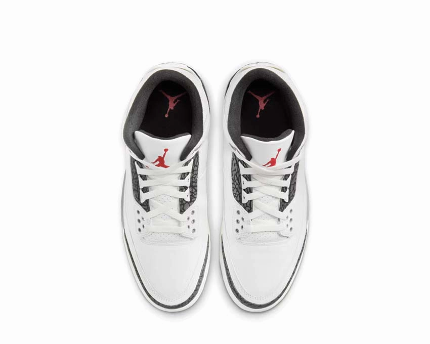 Air Jordan 3 Retro "Cement Grey" Smooth leather everyday shoes