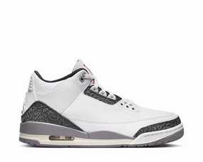 Air Jordan 3 Retro "Cement Grey" Jordan 3 vintage-style court shoes