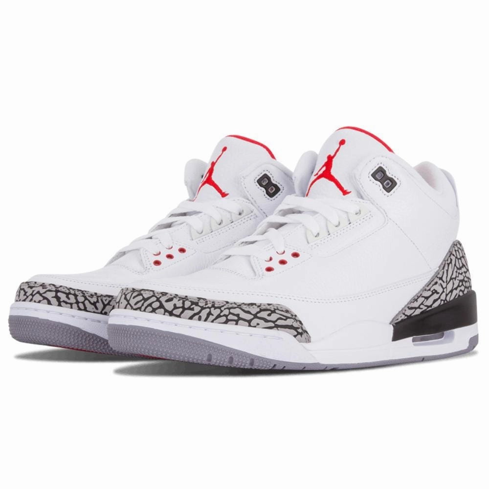 Air Jordan 3 Retro "White Cement" All-day support retro kicks