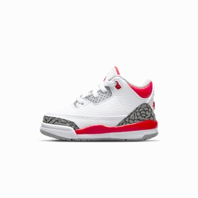 Air Jordan 3 Retro TD 'Fire Red' 2022 Air Jordan 3 street-ready sneakers