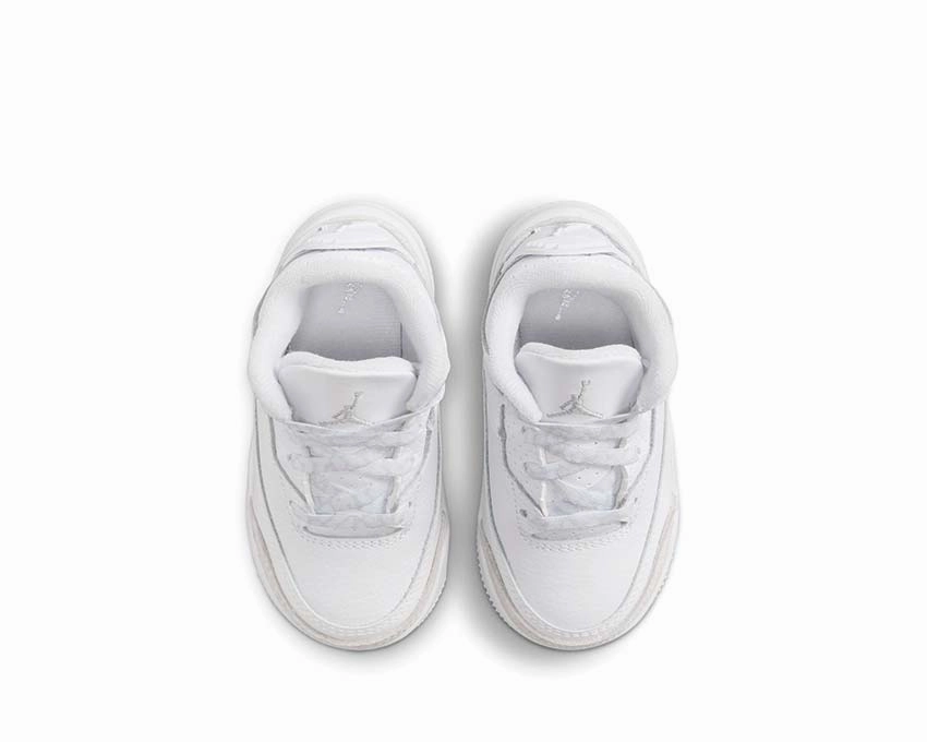 Air Jordan 3 Retro TD "Pure Money" Smooth leather everyday shoes