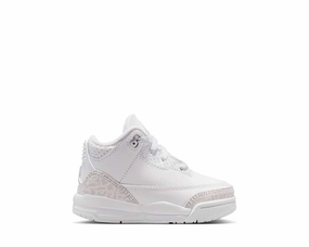 Air Jordan 3 Retro TD "Pure Money" Jordan 3 vintage-style court shoes