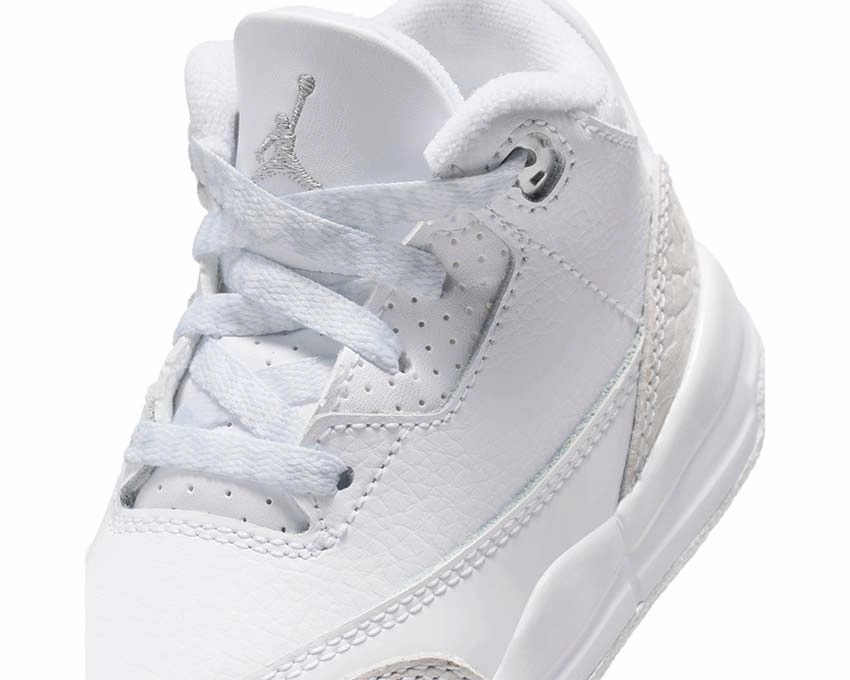 Air Jordan 3 Retro TD "Pure Money" Smooth leather everyday shoes