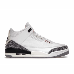 Air Jordan 3 Retro White Cement Reimagined Jordan 3 iconic throwback sneakers