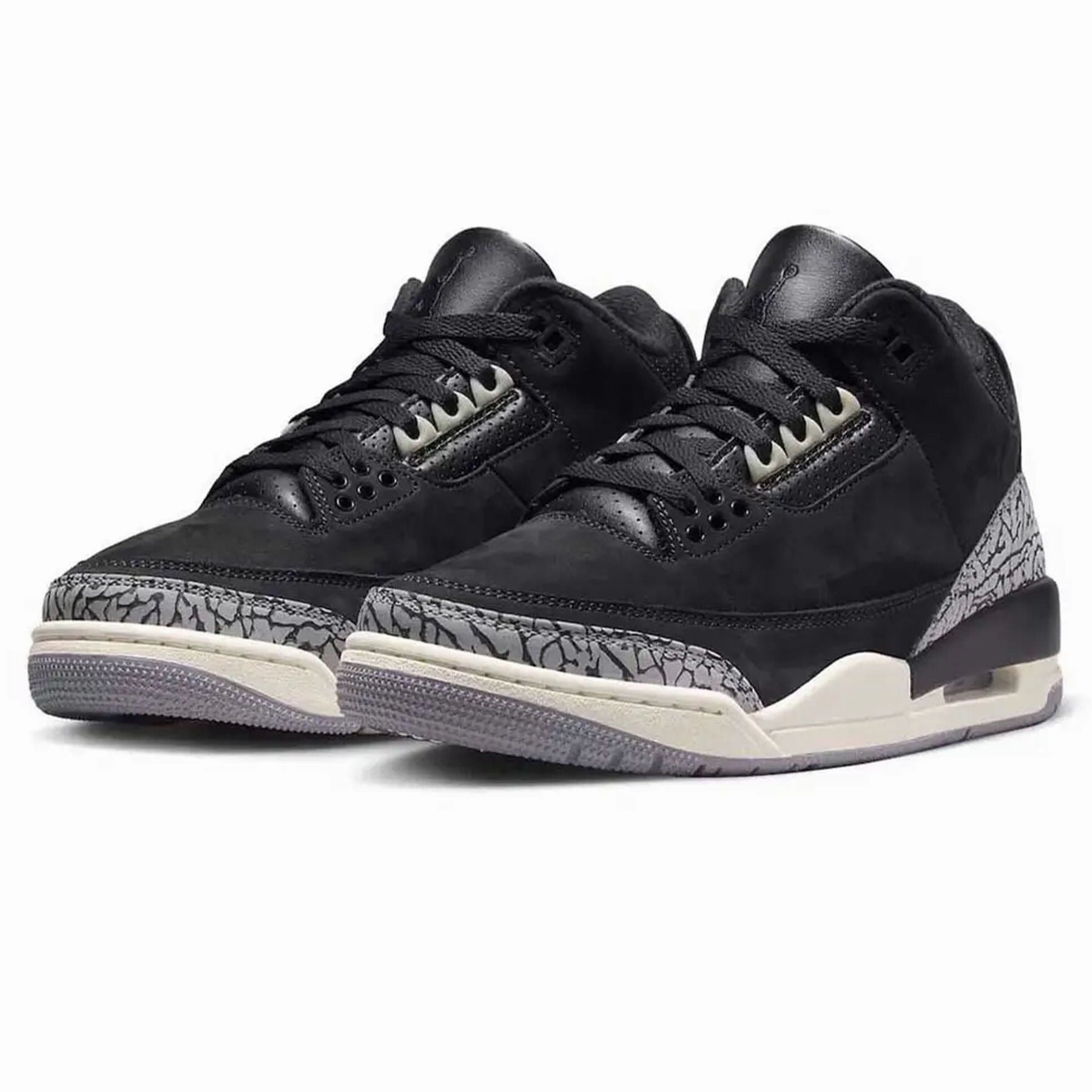 Air Jordan 3 Retro Wmns 'Off Noir' All-day support retro kicks