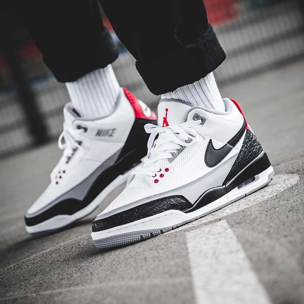 Air Jordan 3 Tinker Fire Red NRG All-day support retro kicks