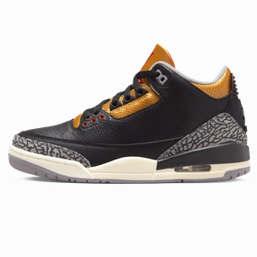 Air Jordan 3 Wmns Retro 'Black Gold' Air Jordan 3 street-ready sneakers