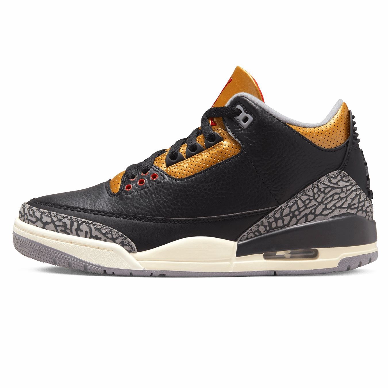 Air Jordan 3 Wmns Retro 'Black Gold' Air Jordan 3 street-ready sneakers