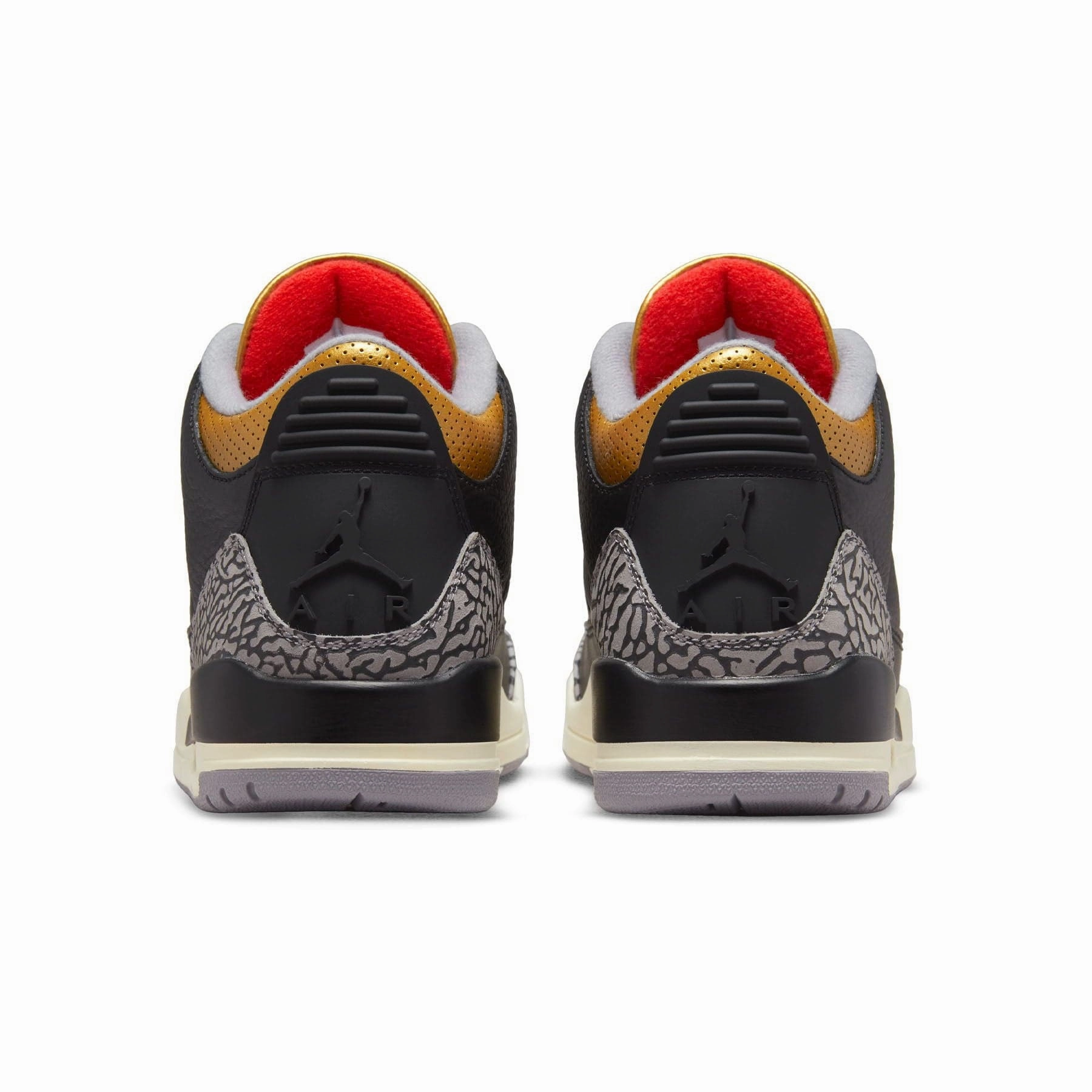 Air Jordan 3 Wmns Retro 'Black Gold' All-day support retro kicks