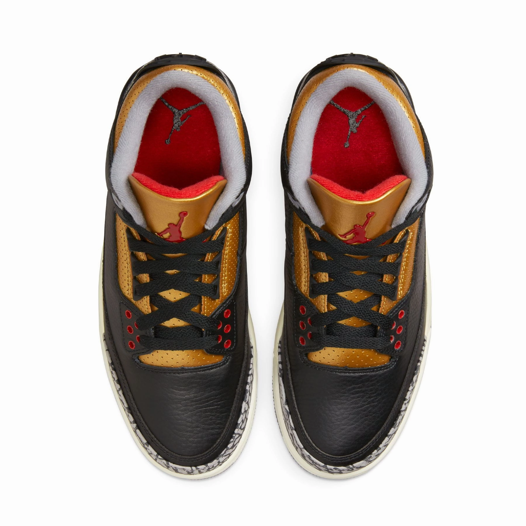 Air Jordan 3 Wmns Retro 'Black Gold' All-day support retro kicks