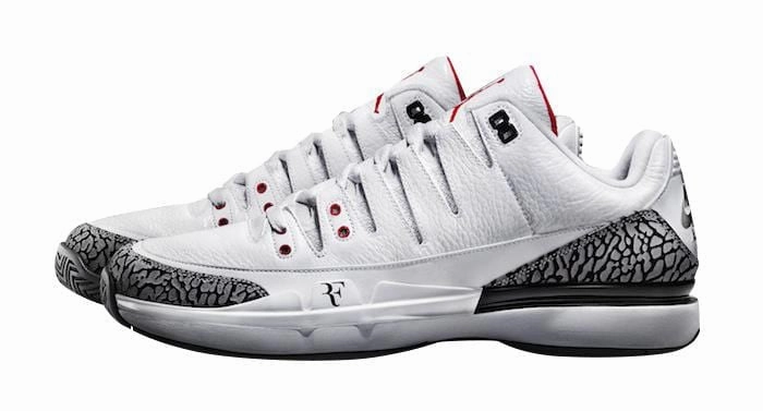 Air Jordan 3 x Nike Zoom Vapor Tour 9 White All-day support retro kicks
