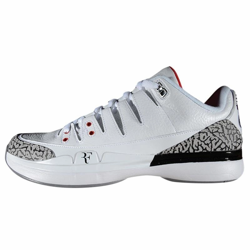 Air Jordan 3 x Nike Zoom Vapor Tour 9 White Air Jordan 3 street-ready sneakers