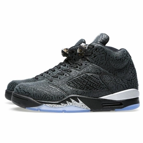 AIR JORDAN 3LAB5 Black & Metallic Silver Air Jordan 3 street-ready sneakers