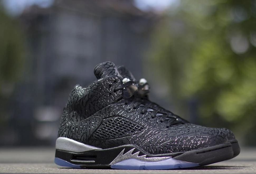 AIR JORDAN 3LAB5 Black & Metallic Silver All-day support retro kicks