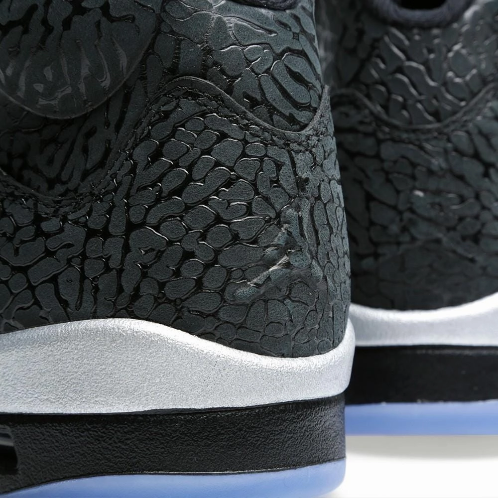 AIR JORDAN 3LAB5 Black & Metallic Silver All-day support retro kicks