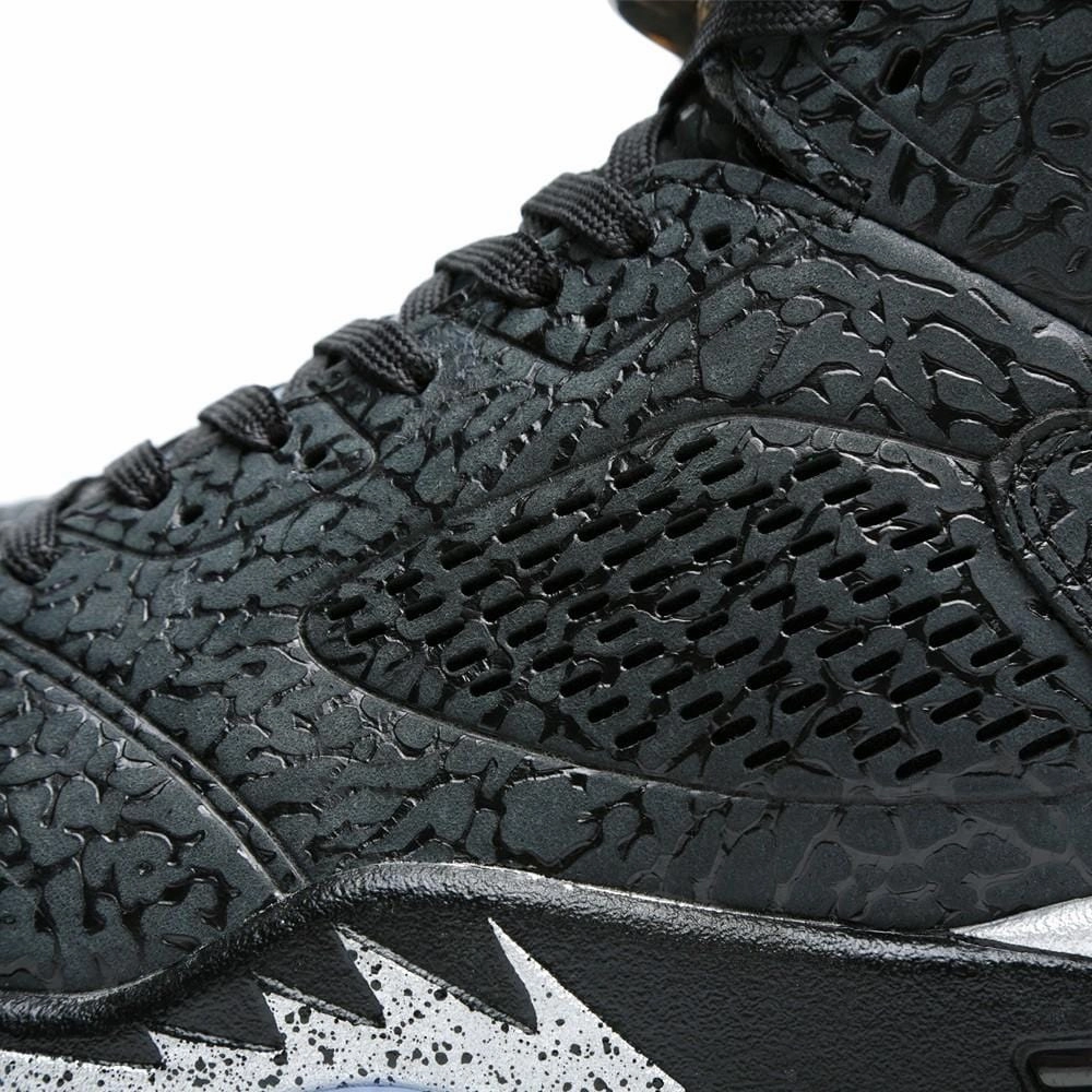 AIR JORDAN 3LAB5 Black & Metallic Silver All-day support retro kicks